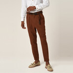 Jaquan Trousers // Brown (40WX33L)