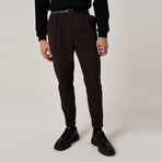 Trace Trousers // Plaid Brown (34WX33L)