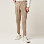 Zavier Trousers // Beige (34.5WX33L)
