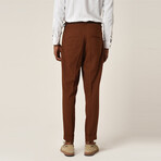 Jaquan Trousers // Brown (40WX33L)