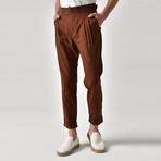 Marcel Trousers // Brown (35WX33L)