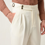 Joaquin Trousers // Ecru (34.5WX33L)
