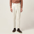 Joaquin Trousers // Ecru (34.5WX33L)