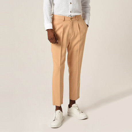 Zion Trousers // Dark Beige (33WX33L)