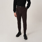 Trace Trousers // Plaid Brown (34WX33L)