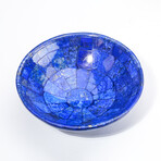 Genuine Polished Lapis Lazuli Bowl // 10"