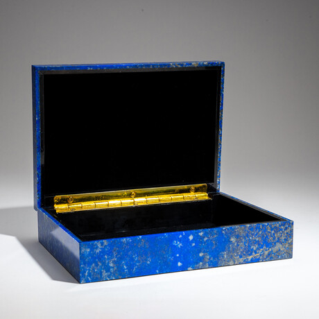 Genuine Lapis Lazuli Jewelry Box