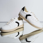 Vintage Unisex Shoe // Black + White (EU Size 35)