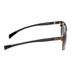 Templar Polarized Sunglasses // Brown Frame + Brown Lens