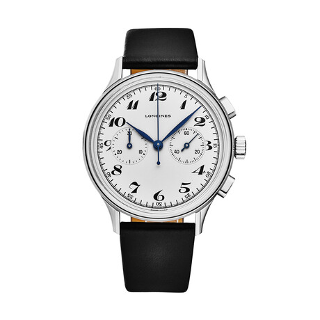 Longines Heritage 1946 Chronograph Automatic // L2.827.4.73.0 // Store Display
