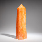 Genuine Polished Orange Calcite  Point // 2.5lbs