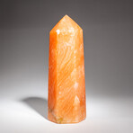 Genuine Polished Orange Calcite Point V.2 // 4lbs