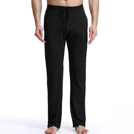 Lounge Pants Slim Fit // Black (S)