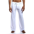 Lounge Pants Regular Fit // White (2XL)