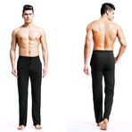 Lounge Pants Slim Fit // Black (XL)