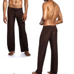 Lounge Pants Regular Fit // Brown (S)