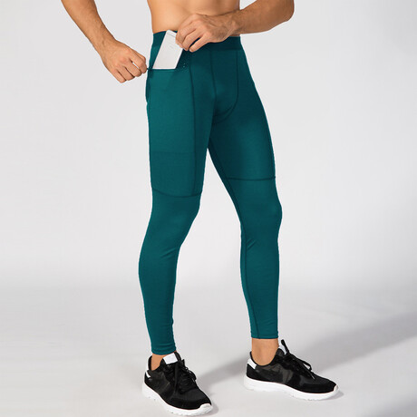 Running Tights // Teal (S)