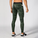 Ardal Lounge Pants // Camaflouge Green (S)