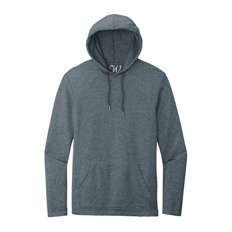 Relaxed Fit Lightweight Hoodie // Navy (S)