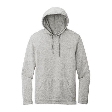 Relaxed Fit Lightweight Hoodie // Heather Grey (S)