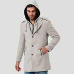 Atlas Overcoat // Beige (Small)