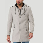 Atlas Overcoat // Beige (Small)