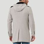Atlas Overcoat // Beige (Small)