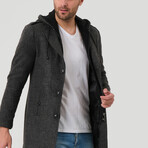 Atlas Overcoat // Black Anthracite (Small)
