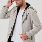 Atlas Overcoat // Beige (Small)