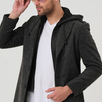 Atlas Overcoat // Black Anthracite (Small)