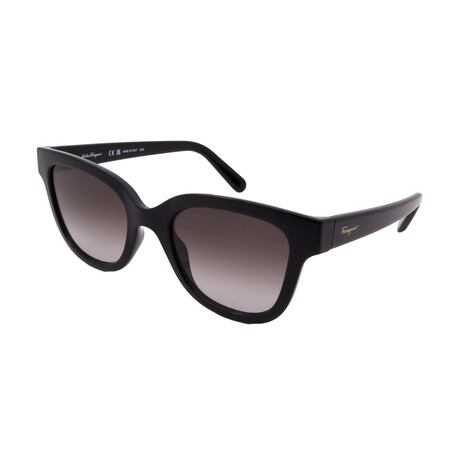 Women's SF1066S 001 Square sunglasses // Black + Gray Gradient