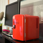 Uber Chill 4L Mini Fridge // Red