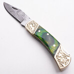 Damascus Pocket Knife // 12