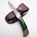Damascus Pocket Knife // 12