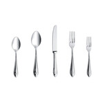 Minimal Flatware // Set of 20 // Hera