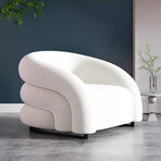 Unique Armchair // White