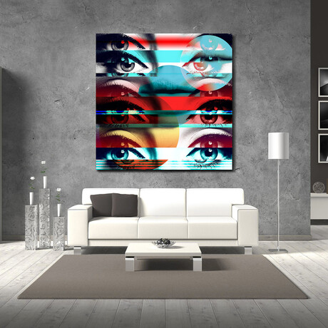 TWENTY FIVE (12"H x 12"W x 2"D)