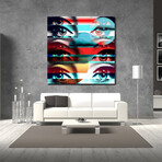 TWENTY FIVE (12"H x 12"W x 2"D)