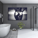 THREE (24"H x 16"W x 2"D)