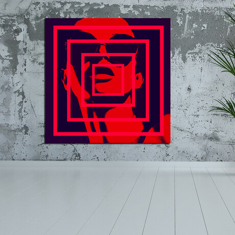 TWENTY (12"H x 12"W x 2"D)