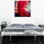 TWENTY ONE (12"H x 12"W x 2"D)