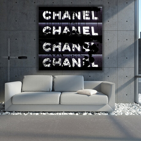 TWENTY FOUR (12"H x 12"W x 2"D)