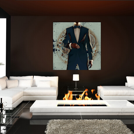 TWENTY SEVEN (12"H x 12"W x 2"D)