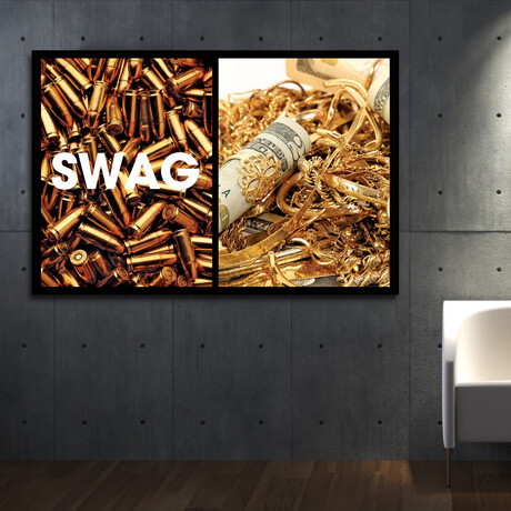 NINETEEN (24"H x 16"W x 2"D)