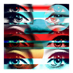 TWENTY FIVE (12"H x 12"W x 2"D)