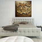 TWENTY SIX (12"H x 12"W x 2"D)