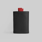 Leather Speed Wallet Mini // Black + Red // Special Edition