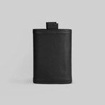 Leather Speed Wallet Mini // Double Black // Special Edition