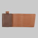 Leather Speed Wallet Mini // Mocha