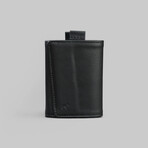 Leather Speed Wallet Mini // Double Black // Special Edition